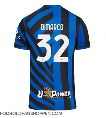 Inter Milan Federico Dimarco #32 Hjemmebanetrøje 2024-25 Kortærmet